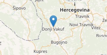 Mapa Doni-Vakuf
