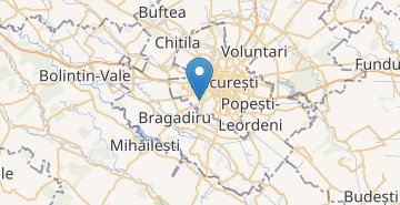 地图 Bucuresti 