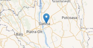 Map Slatina