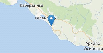 地图 Divnomorskoye