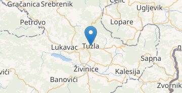 Mapa Tuzla