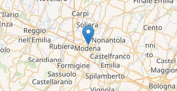 Карта Модена