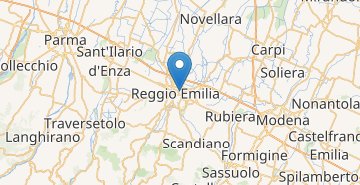 Map Reggio Emilia