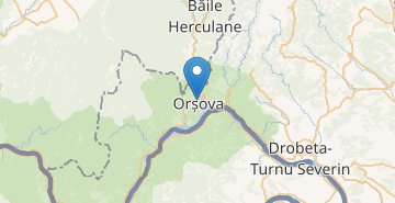 Mapa Orsova