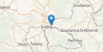 Карта Добой
