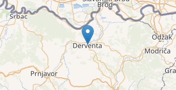 Map Derventa