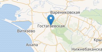 Map Gostagaevskaya