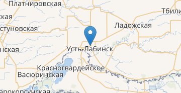 Карта Усть-Лабинск