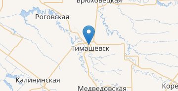 Карта Тимошевск