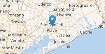 Map San Donà di Piave