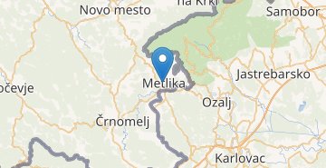 地图 Metlika