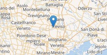 地图 Treviso Airport