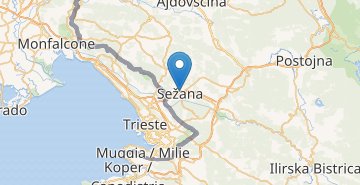地图 Sezana