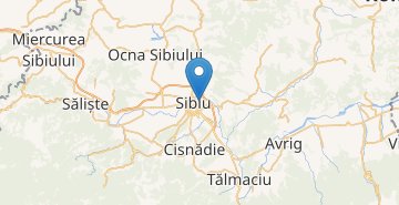 Мапа Сібіу
