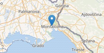 Map Monfalcone