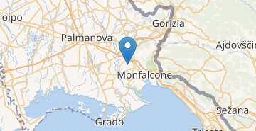 地图 Trieste airport
