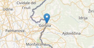 Mapa Nova Gorica