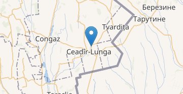 Map Ceadîr Lunga