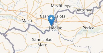 地图 Nagylak