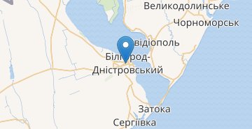 地图 Bilhorod-Dnistrovskyi
