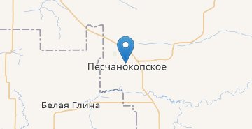 Карта Песчанокопское