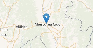 Map Miercurea-Ciuc