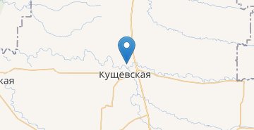 Mapa Kushchevskaya