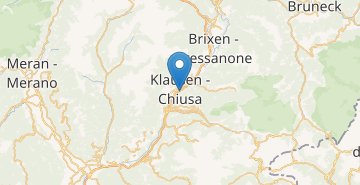 Map Chiusa