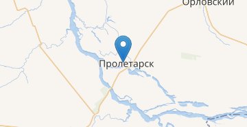 地图 Proletarsk