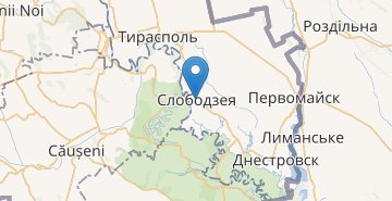 地图 Slobodzeya