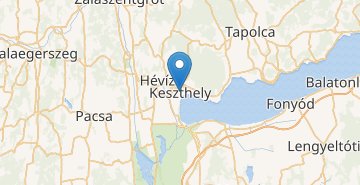 地图 Keszthely