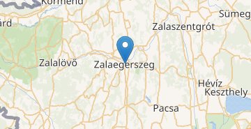 地图 Zalaegerszeg