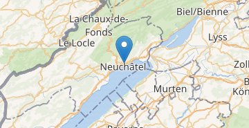 地图 Neuchâtel