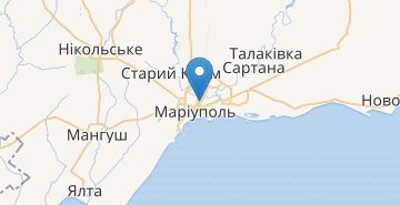 Mapa Mariupol