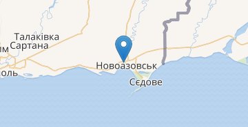 Карта Новоазовск