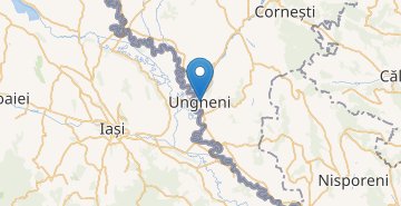Mapa Ungheni