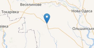 Map Pishanyi Brod (Mykolaivska obl.)