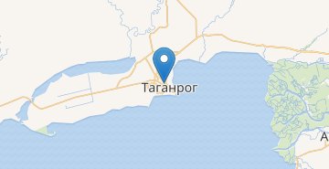 Mapa Taganrog