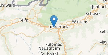 Mapa Innsbruck Airport