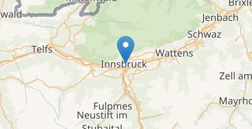 Mapa Innsbruck