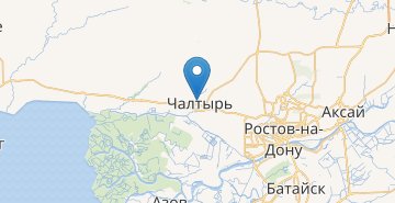 Карта Чалтырь (Ростовкая область)