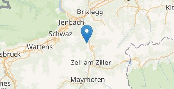 Map Ried im Zillertal