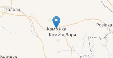 地图 Kuibysheve (Zaporizhska obl.)