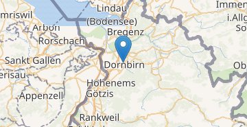 Mapa Dornbirn