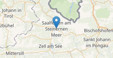 地图 Saalfelden am Steinernen Mee