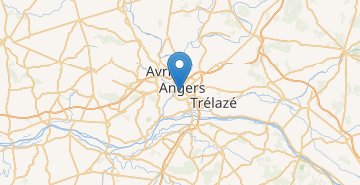 地图 Angers