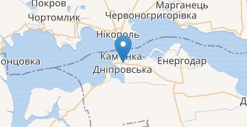 地图 Kamianka-Dniprovska