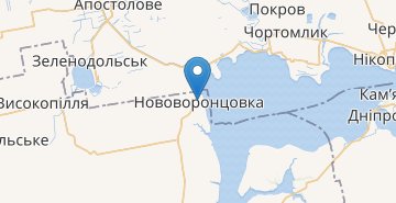 地图 Novovorontsovka