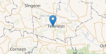 地图 Teleneshty