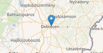 地图 Debrecen